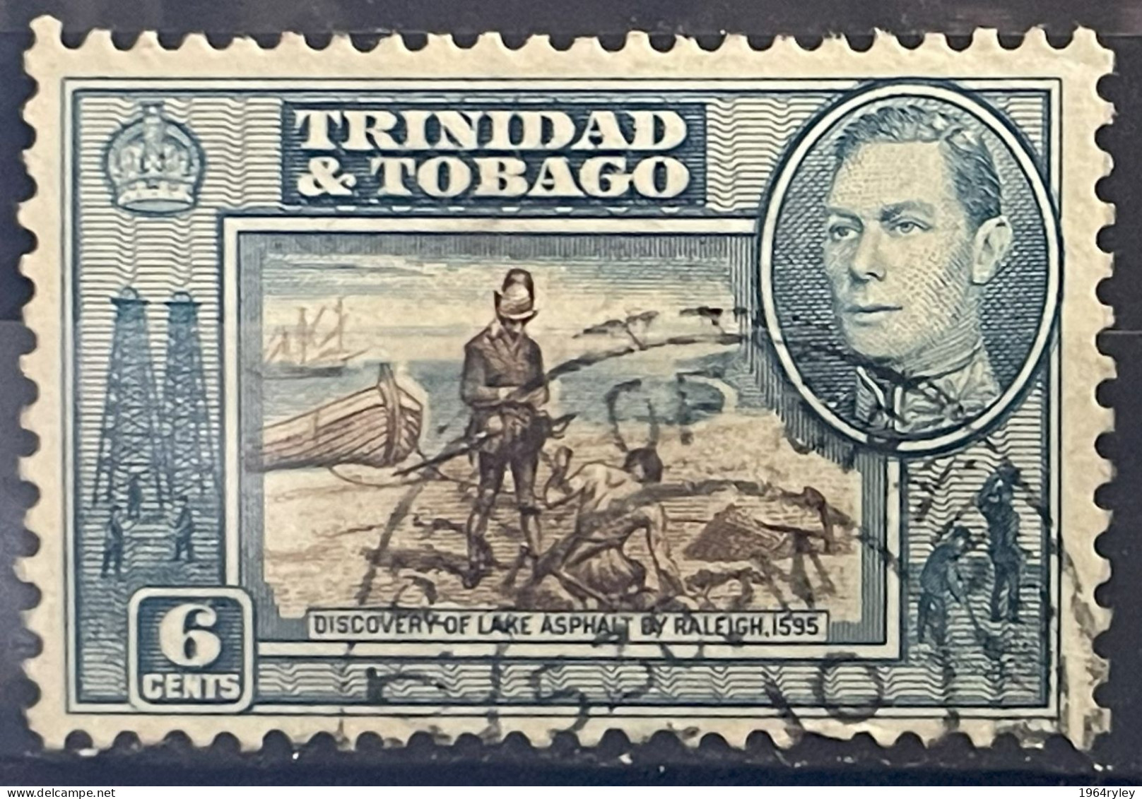TRINIDAD & TOBAGO - (0) - 1938-1951  -  # 55 - Trinidad & Tobago (...-1961)