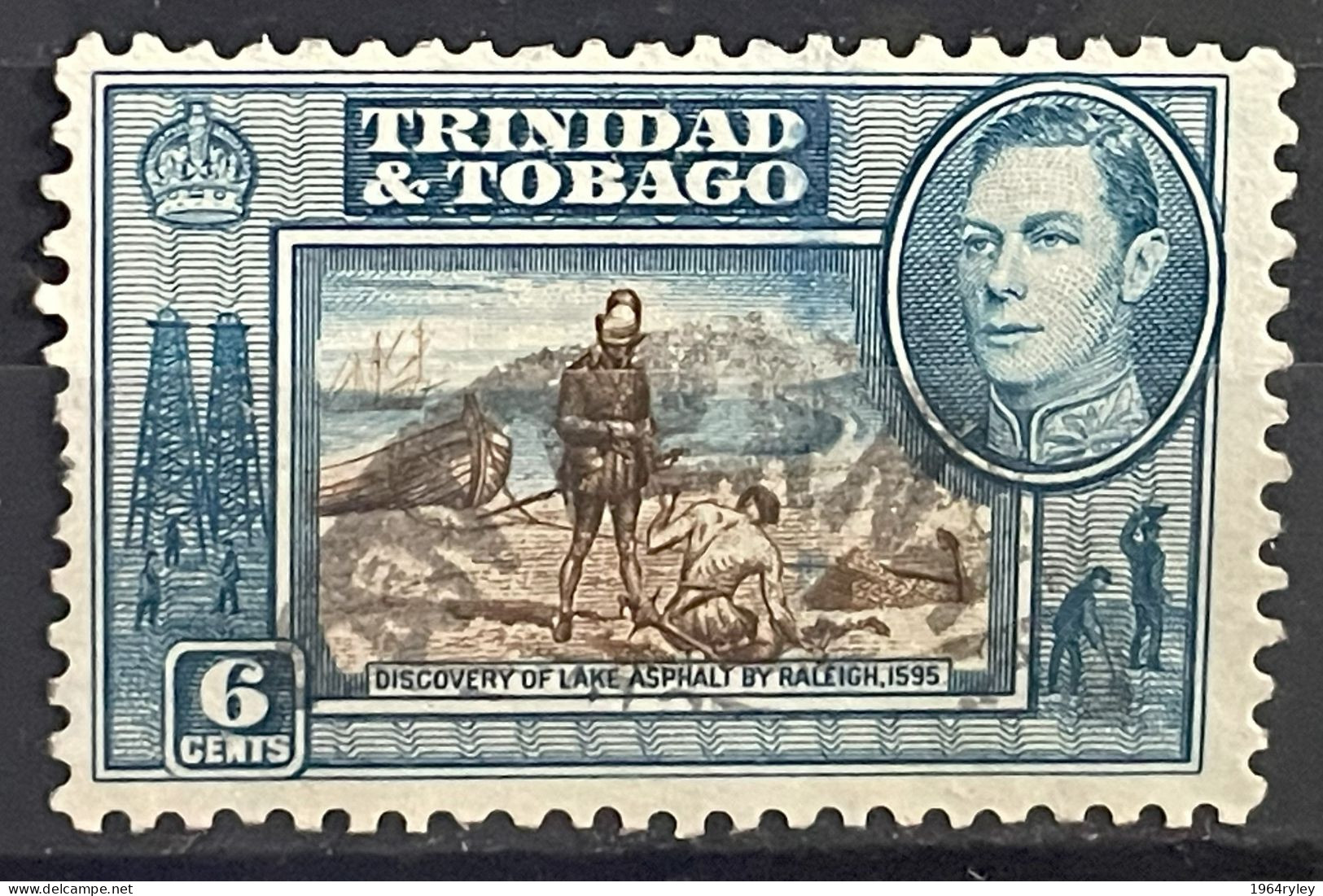 TRINIDAD & TOBAGO - (0) - 1938-1951  -  # 55 - Trinidad & Tobago (...-1961)