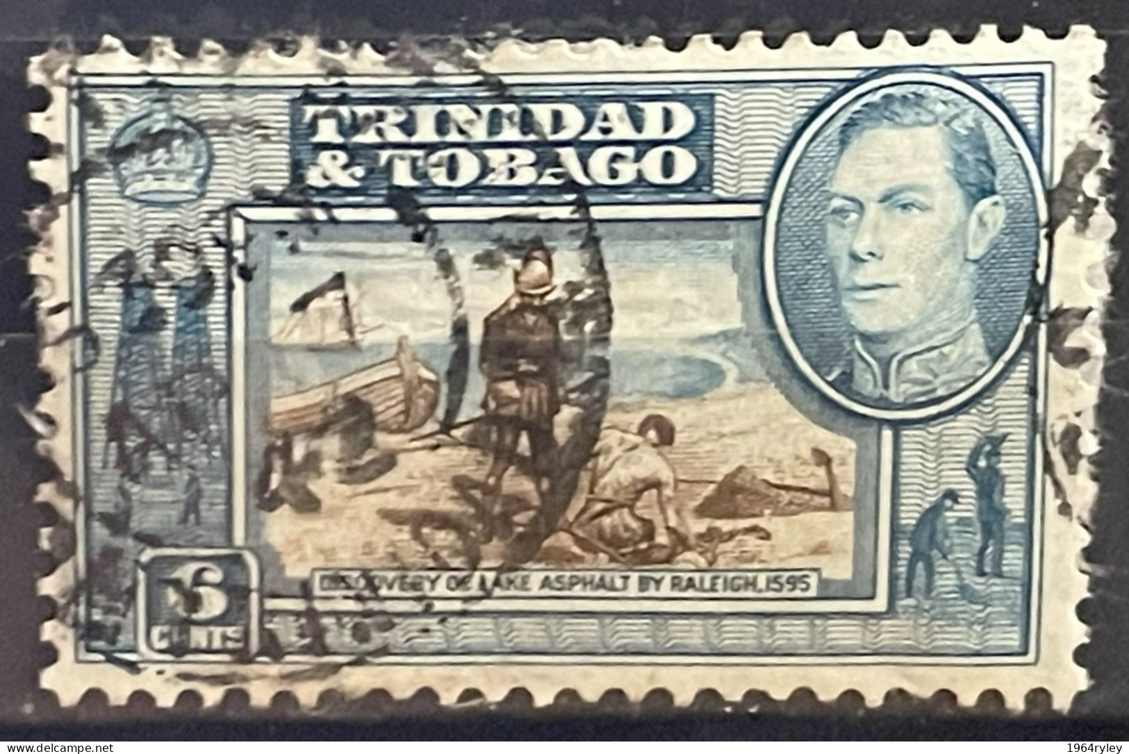 TRINIDAD & TOBAGO - (0) - 1938-1951  -  # 55 - Trinidad & Tobago (...-1961)