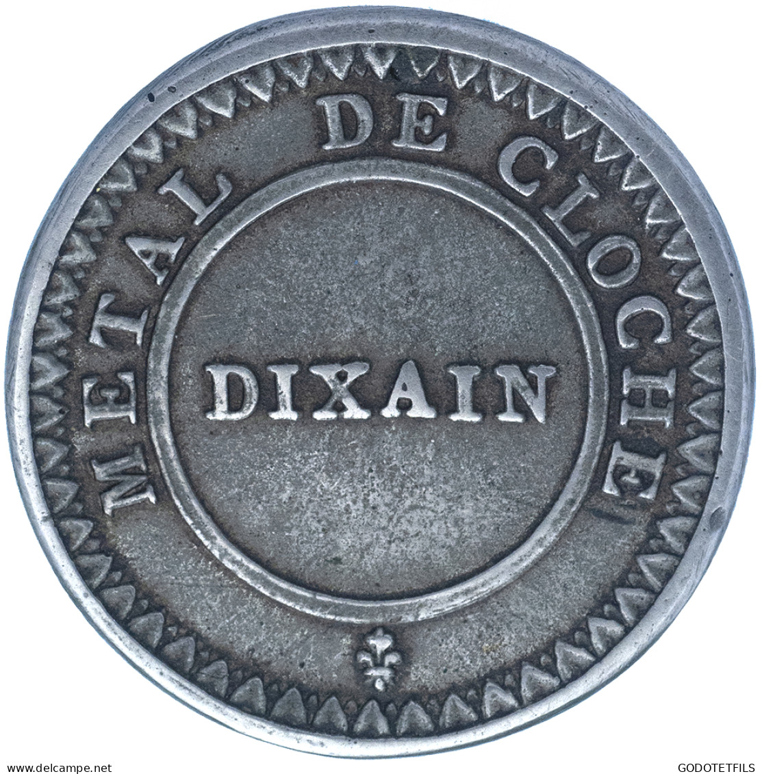 Révolution Française-Monnaie De Confiance Dixain De Rochon 1791 Lyon - Prova