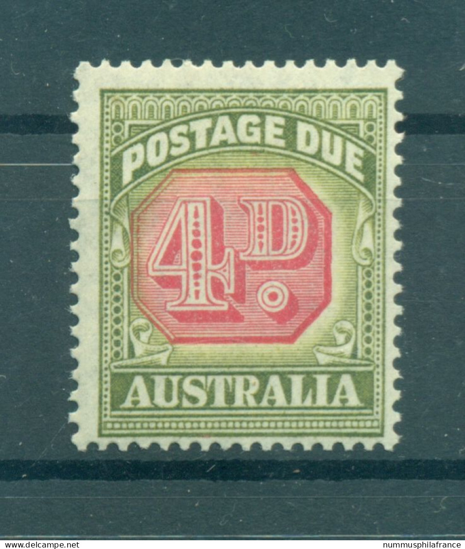 Australie 1938-53 - Y & T N. 66 Timbre-taxe - Série Courante (Michel N. 60) - Oficiales