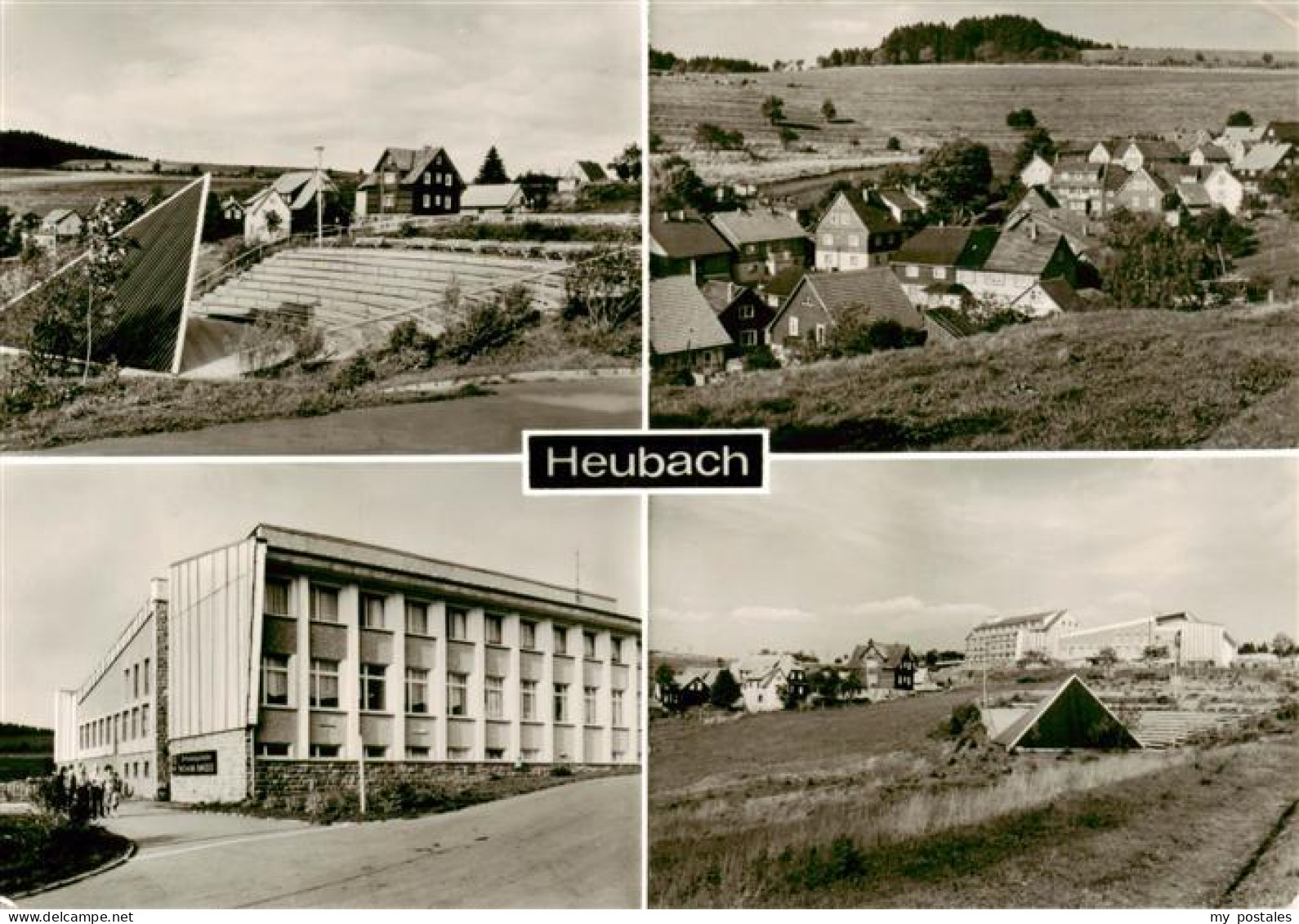 73911257 Heubach Thueringen Freilichtbuehne Teilansicht FDGB-Erholungsheim Herma - Hildburghausen