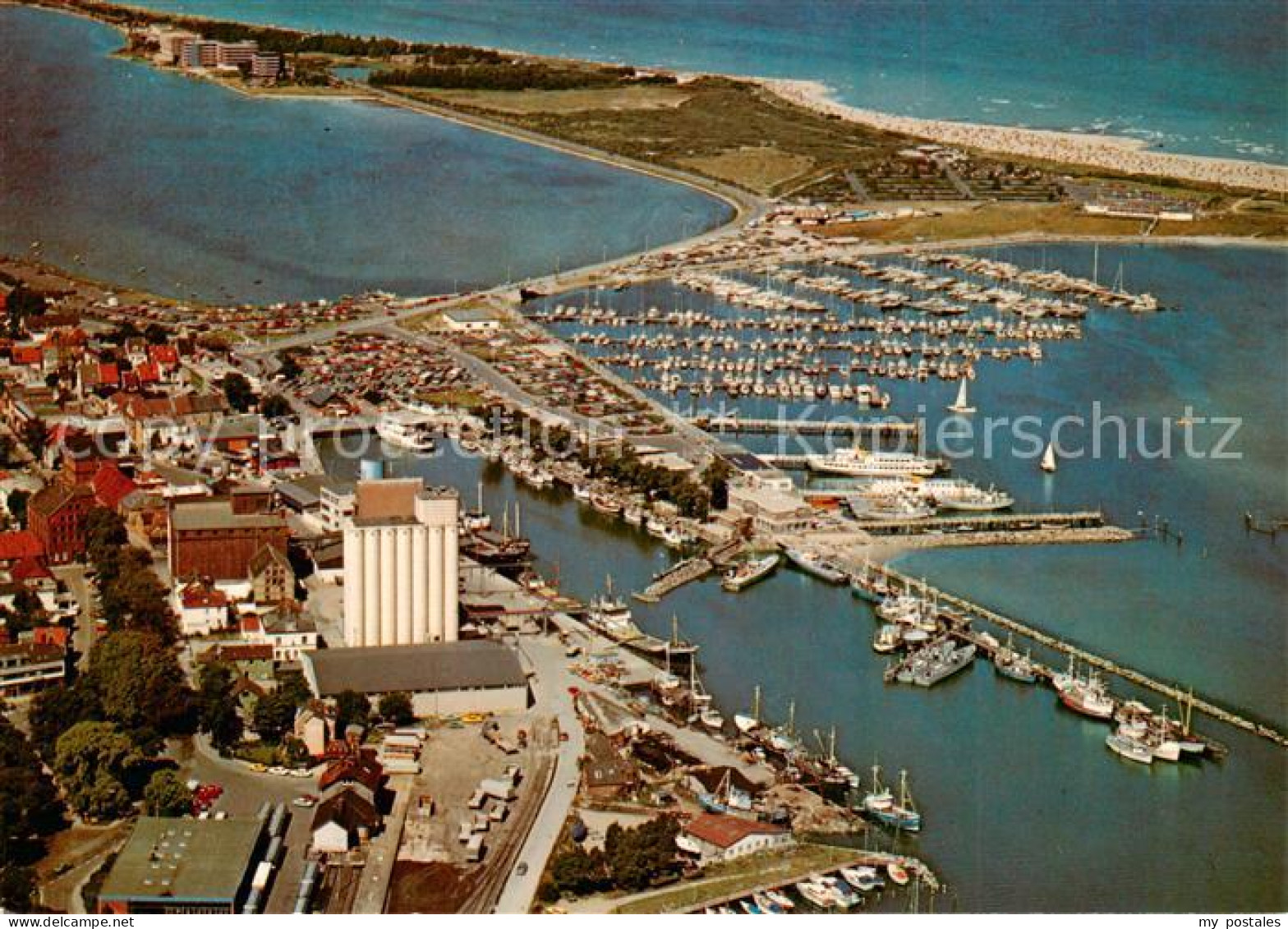 73836805 Heiligenhafen Ostseebad Fliegeraufnahme Yachthafen Heiligenhafen Ostsee - Heiligenhafen