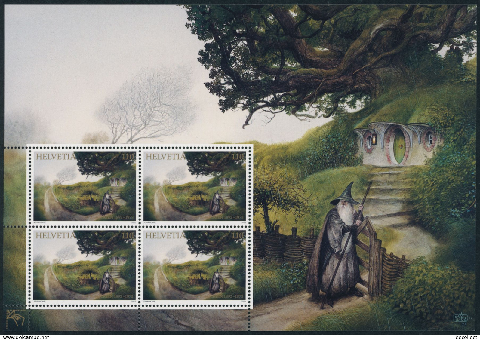 Suisse - 2023 - Tolkien - Spezialbogen - Postfrisch ** - Nuevos