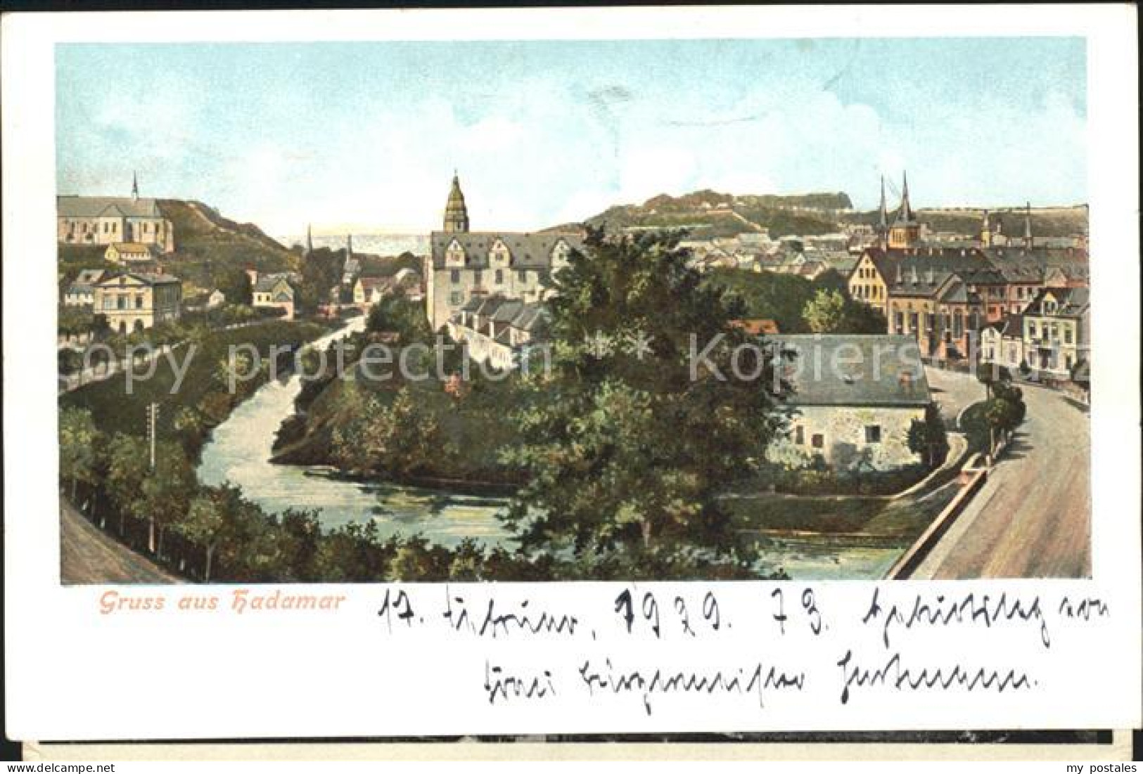 72130404 Hadamar Westerwald Blick Ueber Die Stadt Hadamar - Hadamar