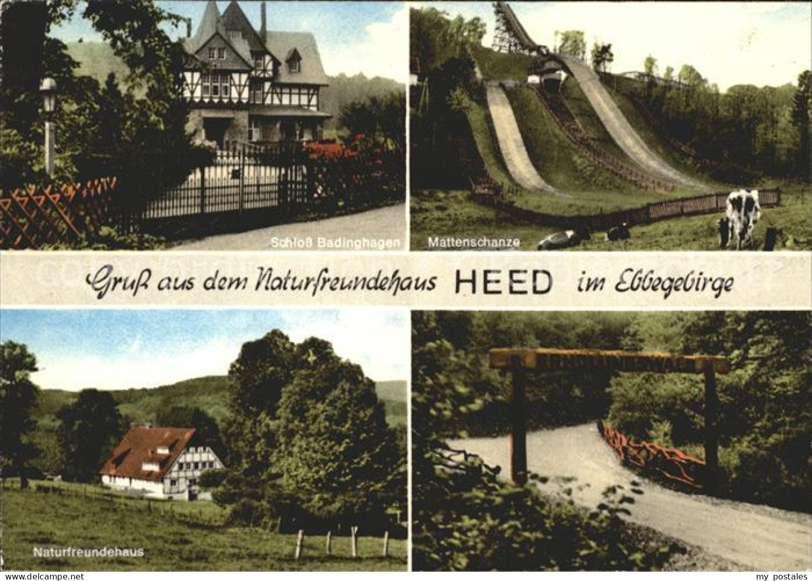 72125085 Heed Meinerzhagen Naturfreundehaus Jugendferienheim Schloss Badinghagen - Meinerzhagen