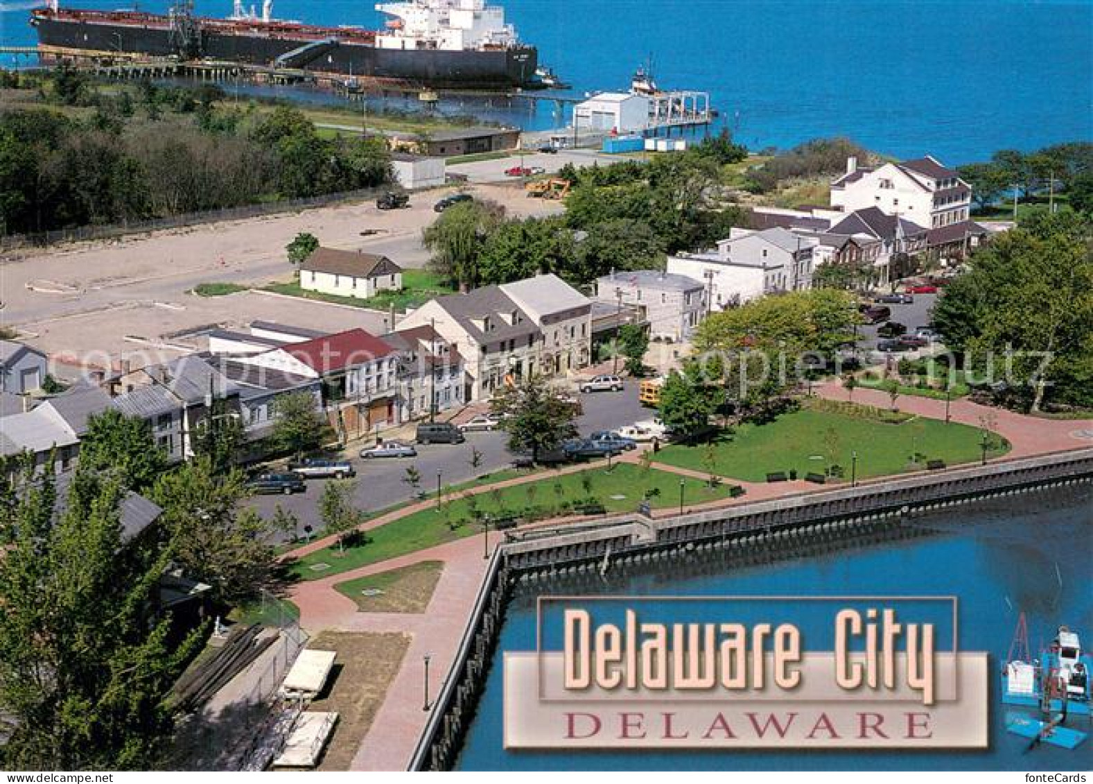 73744452 Delaware_City Hafen-Teilansicht - Autres & Non Classés