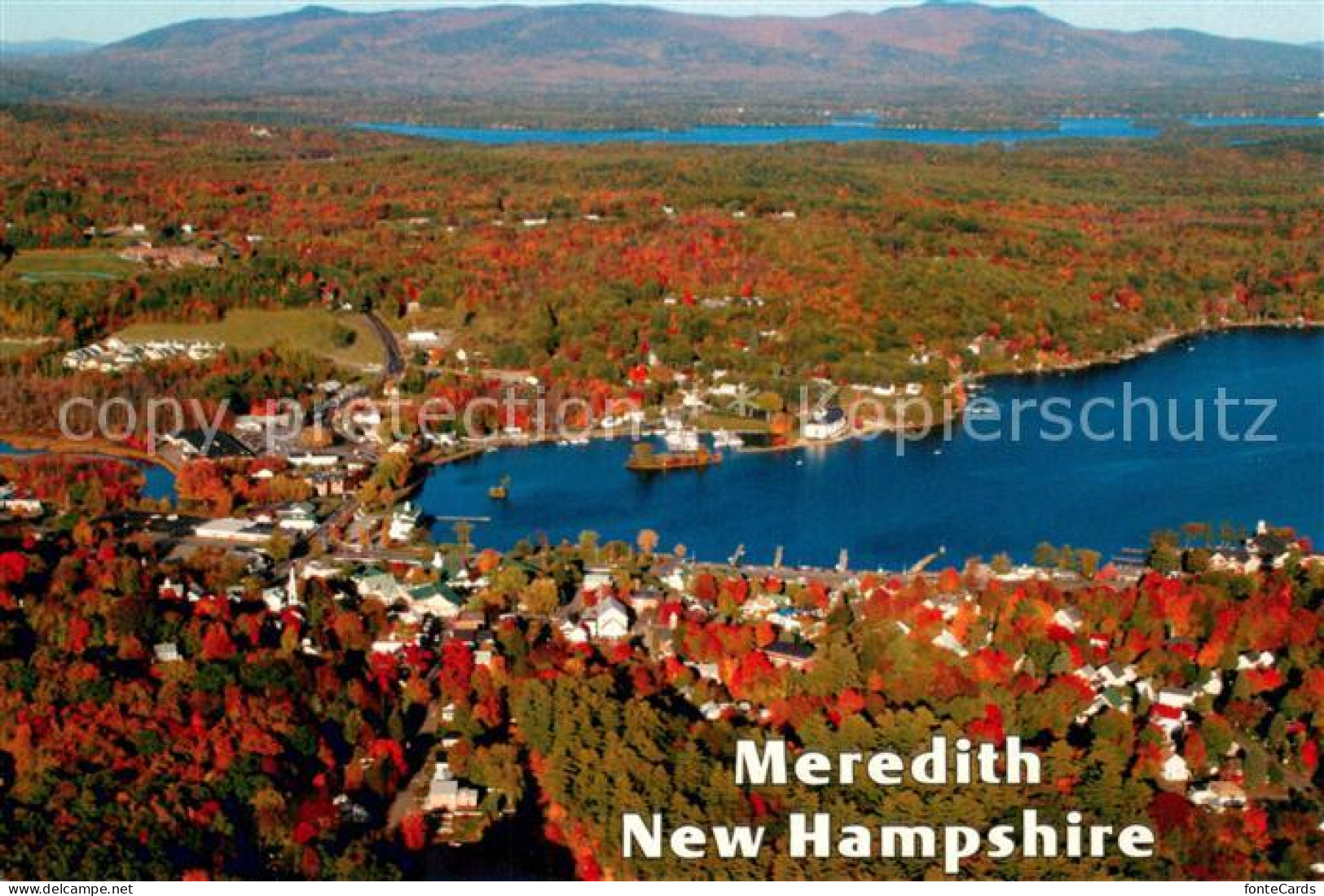 73744447 Meredith_New_Hampshire Fliegeraufnahme Harbor On Lake Winnipesaukee - Sonstige & Ohne Zuordnung