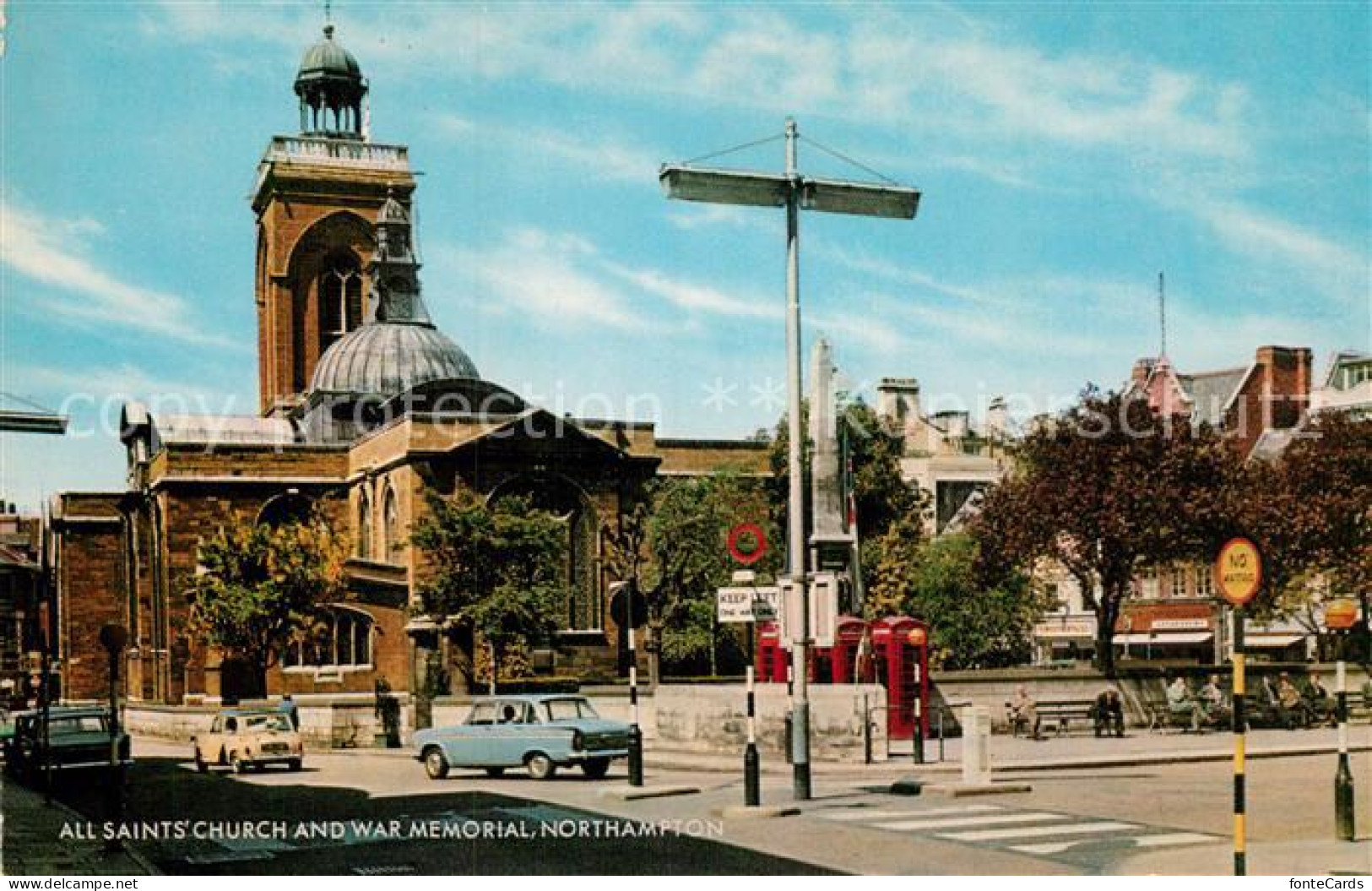 72944066 Northampton All Saints Church And War Memorial  - Northamptonshire