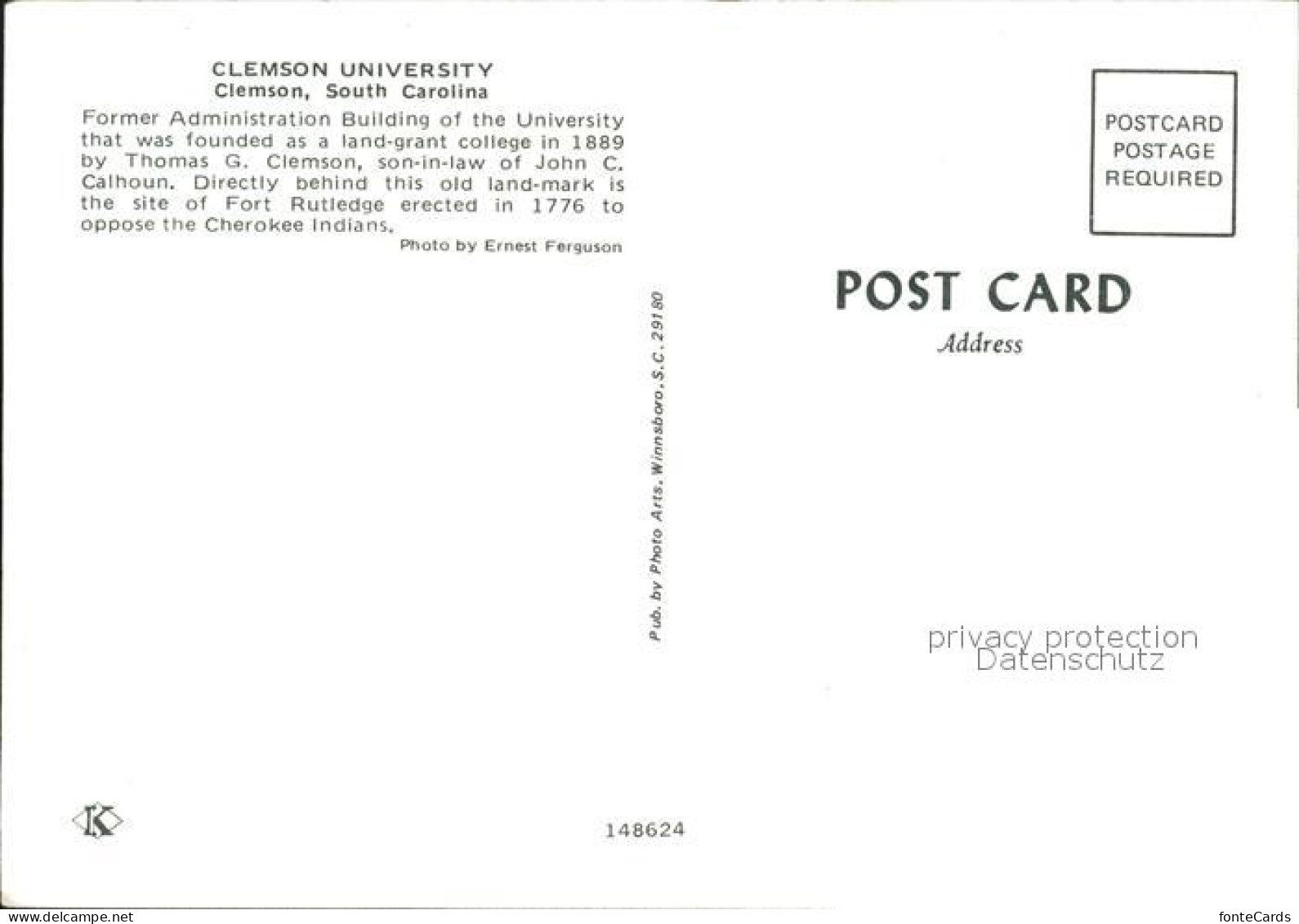 71847899 Clemson University  - Autres & Non Classés