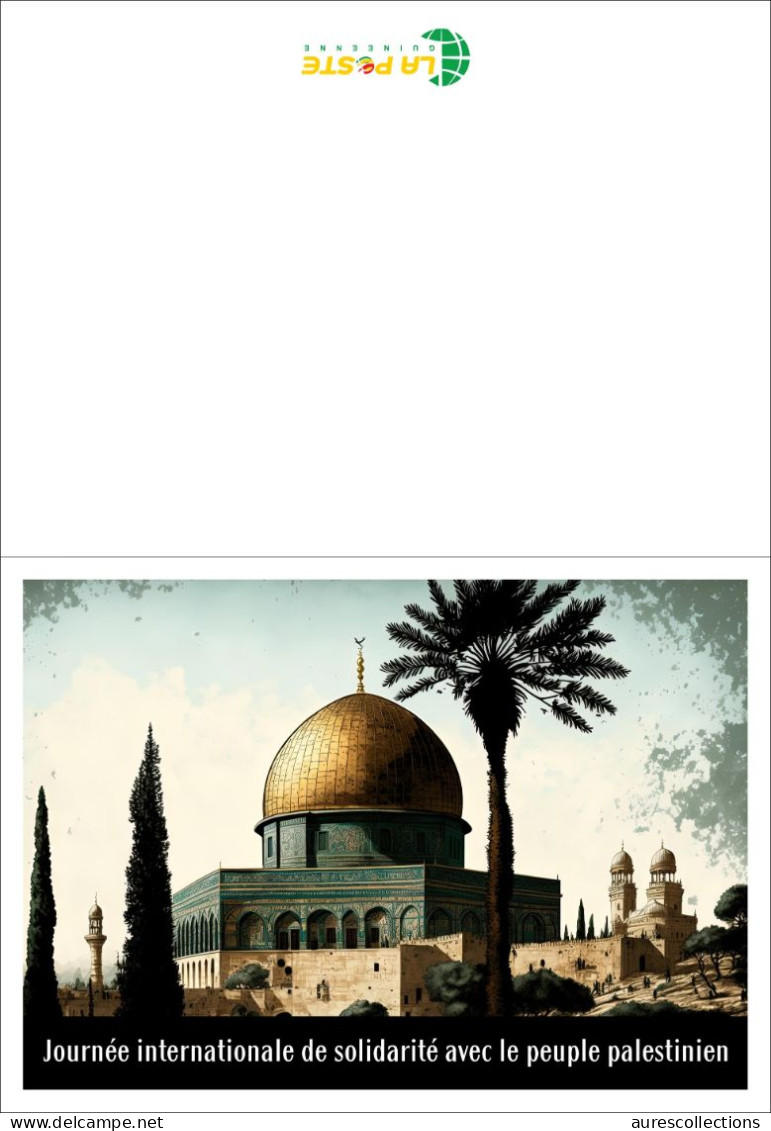 GUINEA 2023 BOOKLET M/S 8V PALESTINE JERUSALEM - SOLIDARITY PALESTINIAN PEOPLE - SHIREEN ABU AKLEH - RIGHT OF RETURN MNH - Islam