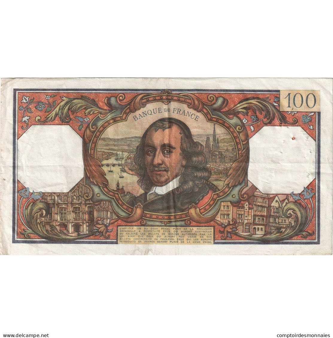 France, 100 Francs, Corneille, 1968-05-02, X.335, TTB - 100 F 1964-1979 ''Corneille''