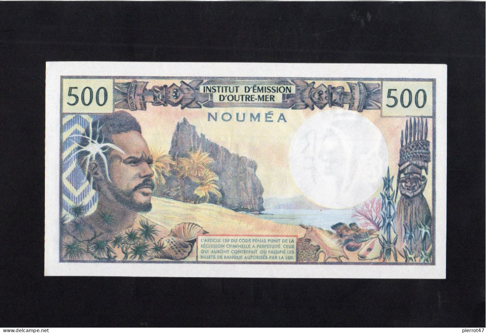 500 Francs NOUMEA: Billet Neuf,alphabet X.1,au Verso "NOUMEA".Parfait Etat De NEUF. - Otros – Oceanía