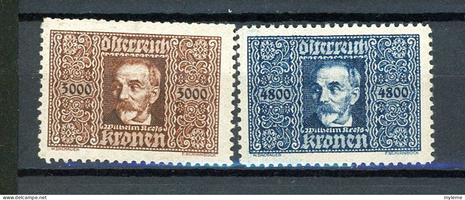 AZ-24 Autriche PA N° 10 + 11 * à 10% De La Cote  A Saisir !!! - Unused Stamps