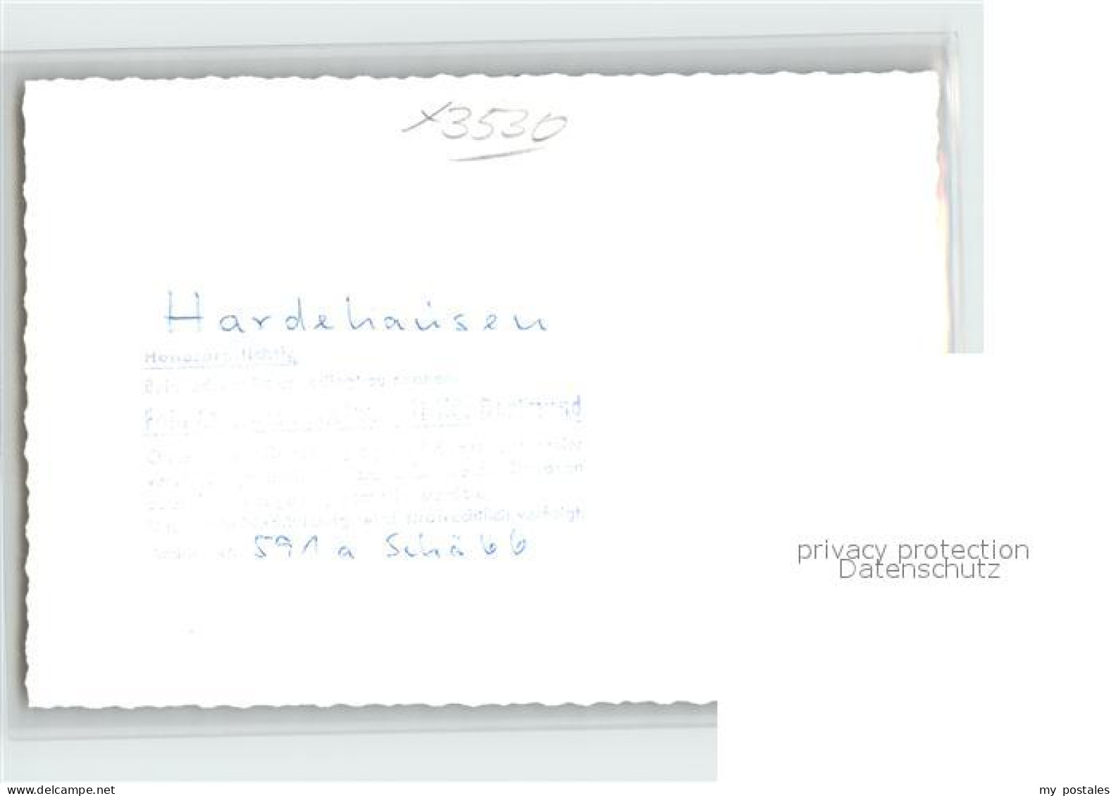 42126608 Hardehausen Landvolksschule Hardehausen - Warburg