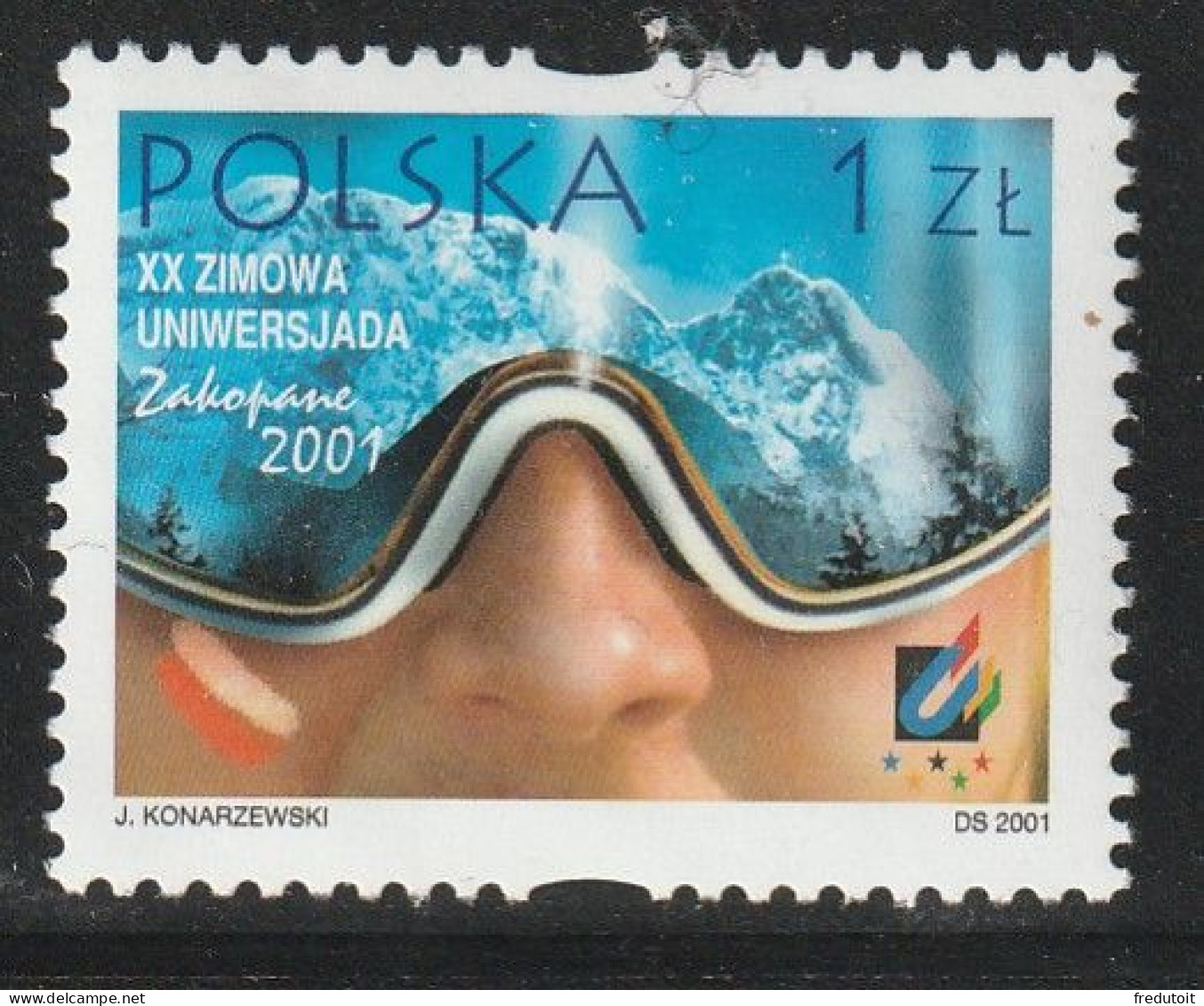 POLOGNE - N°3647 ** (2001) - Ongebruikt