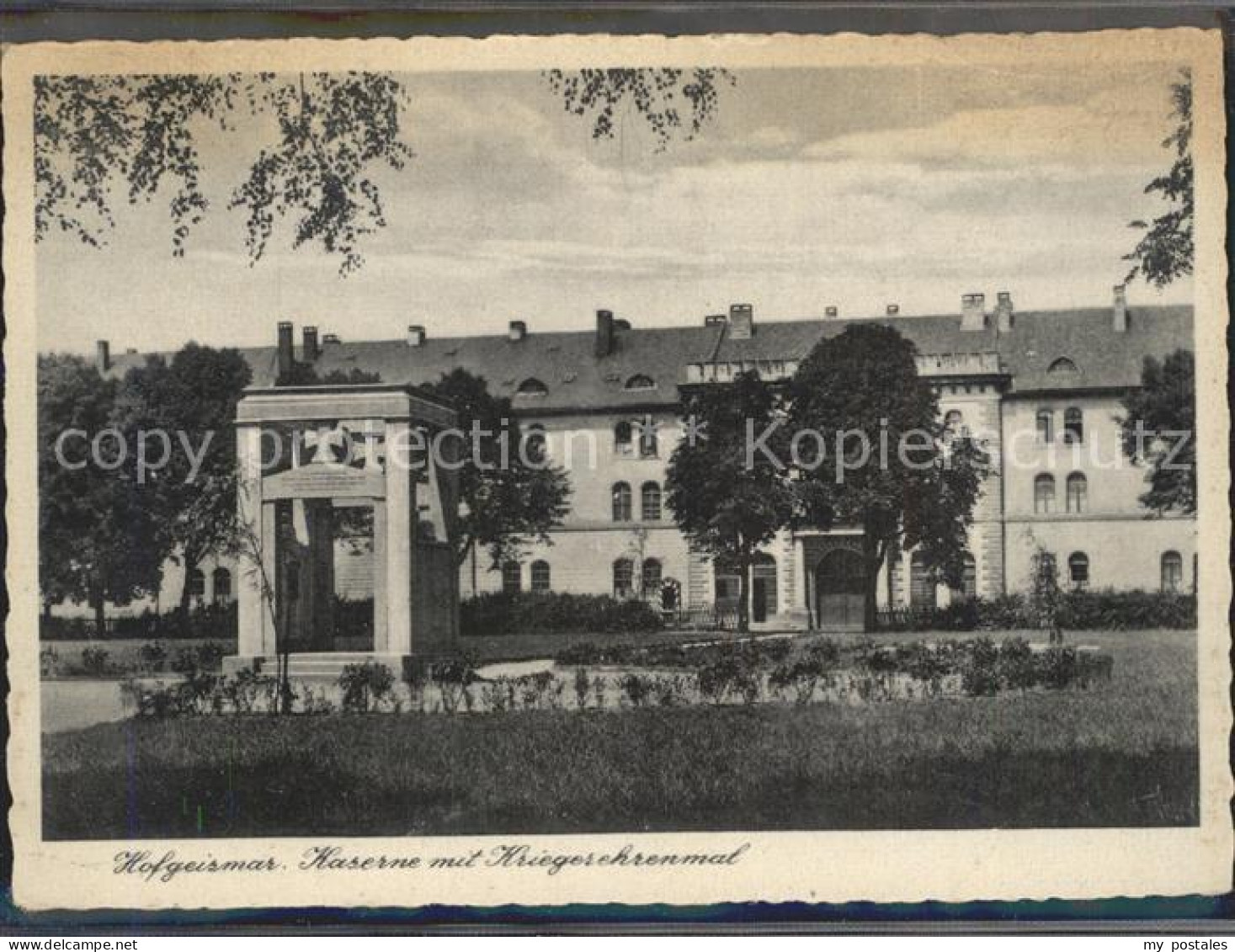 42125691 Hofgeismar  Kaserne Mit Kriegersehrenmal Hofgeismar - Hofgeismar