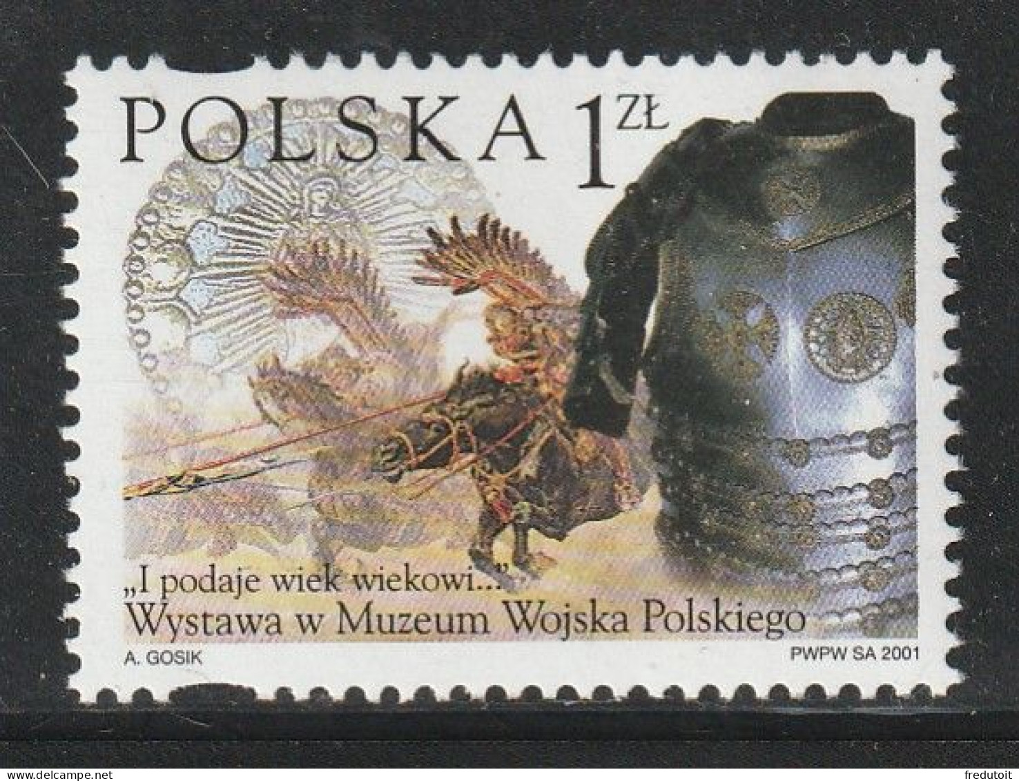 POLOGNE - N°3687 ** (2001) - Unused Stamps