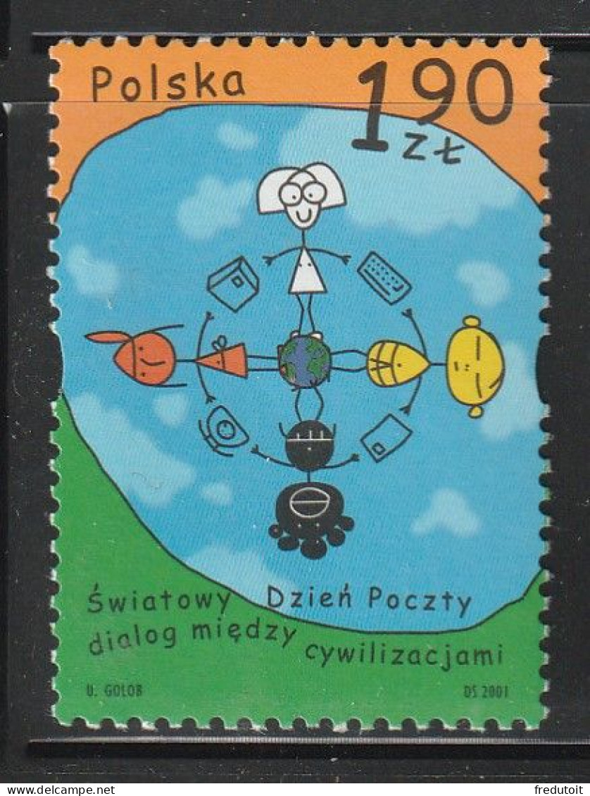 POLOGNE - N°3691 ** (2001) - Unused Stamps