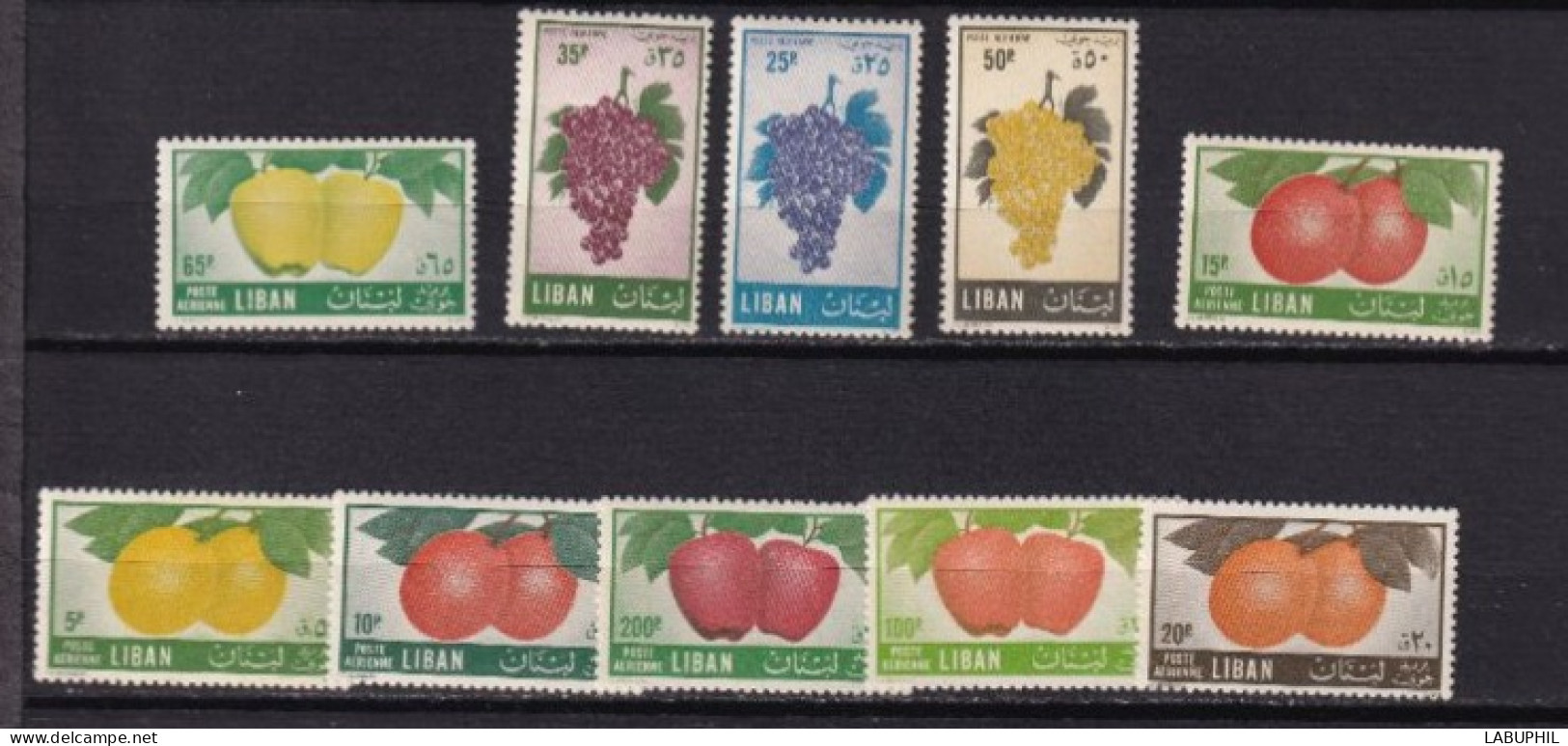 LIBAN MNH ** Poste Aerienne 1955 Fruits - Liban