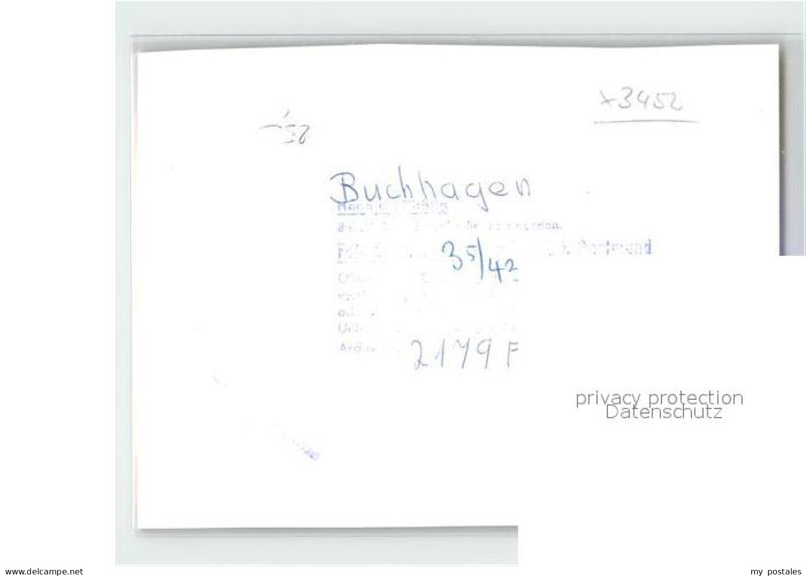 42121330 Buchhagen Fliegeraufnahme Buchhagen - Bodenwerder