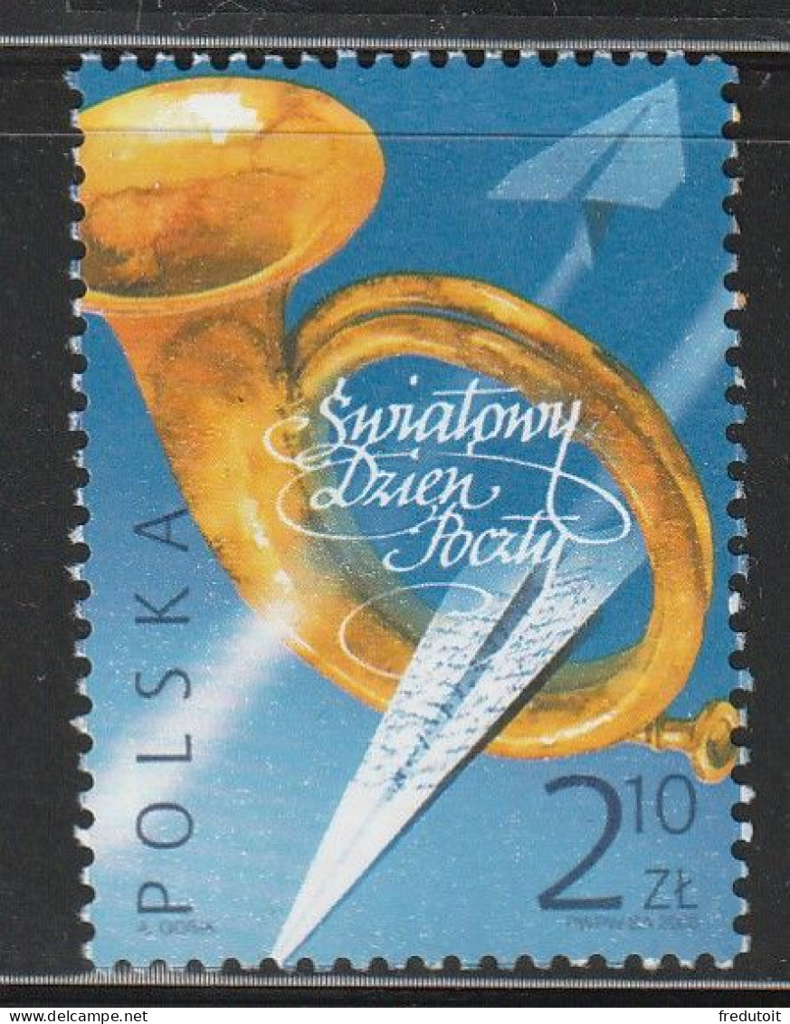 POLOGNE - N°3820 ** (2003) Journée De La Poste - Nuevos