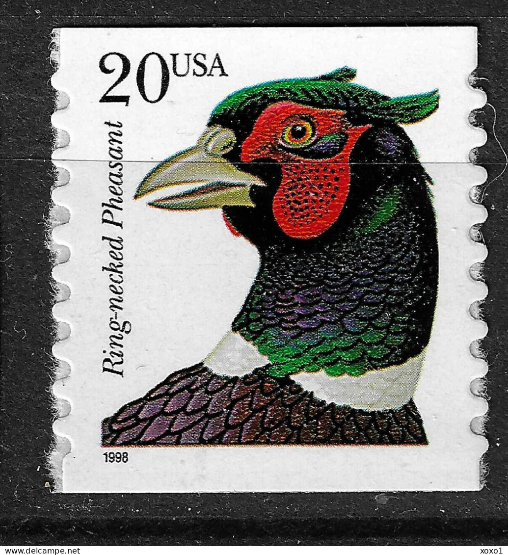 USA 1998 MiNr.2995 BC Birds, Common Pheasant (Phasianus Colchicus) 1v MNH** 0.60 € - Gallinacées & Faisans