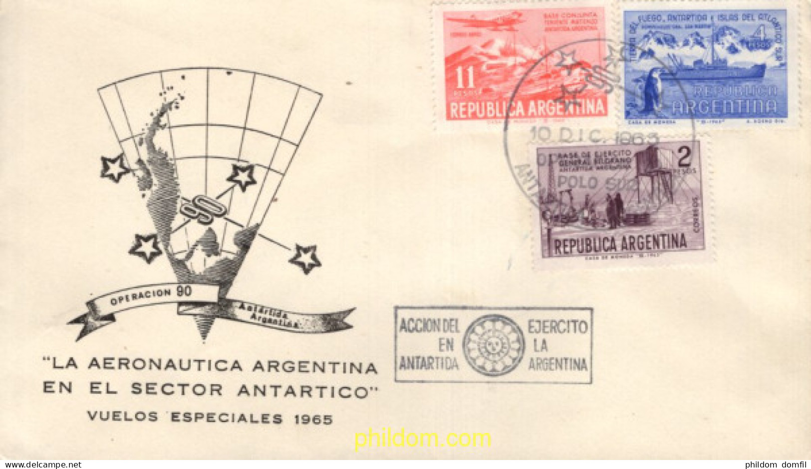 721466 MNH ARGENTINA 1965 TERRITORIOS ANTARTICOS ARGENTINOS - Ungebraucht