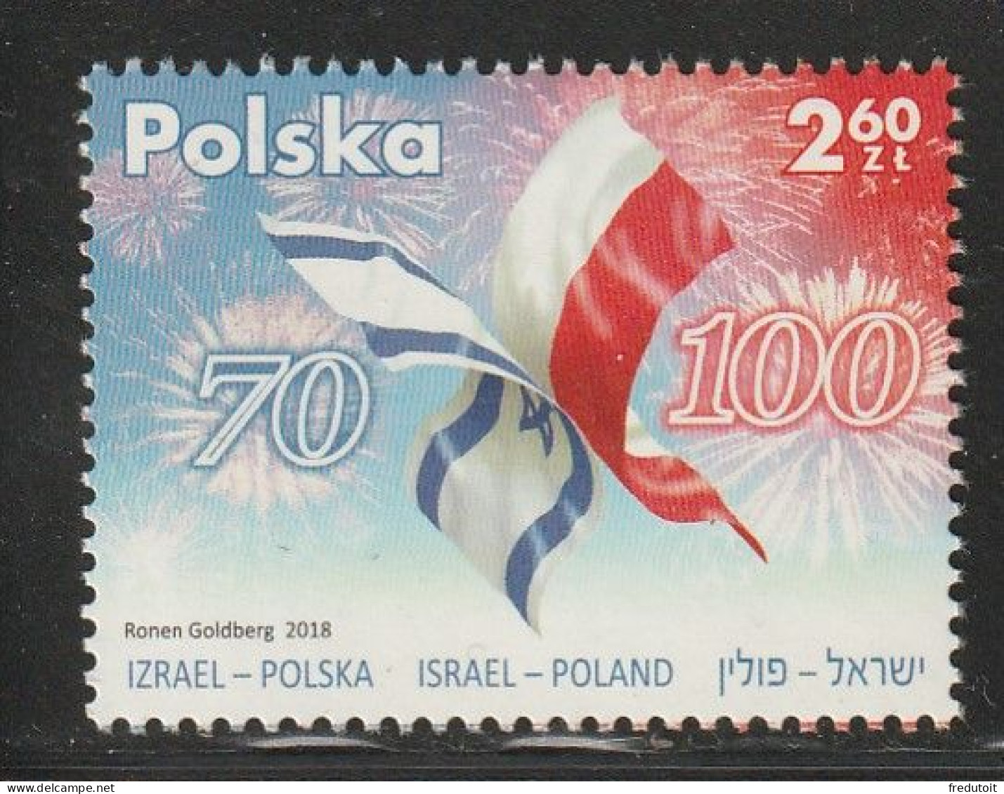 POLOGNE - N°4630  ** (2018) - Neufs