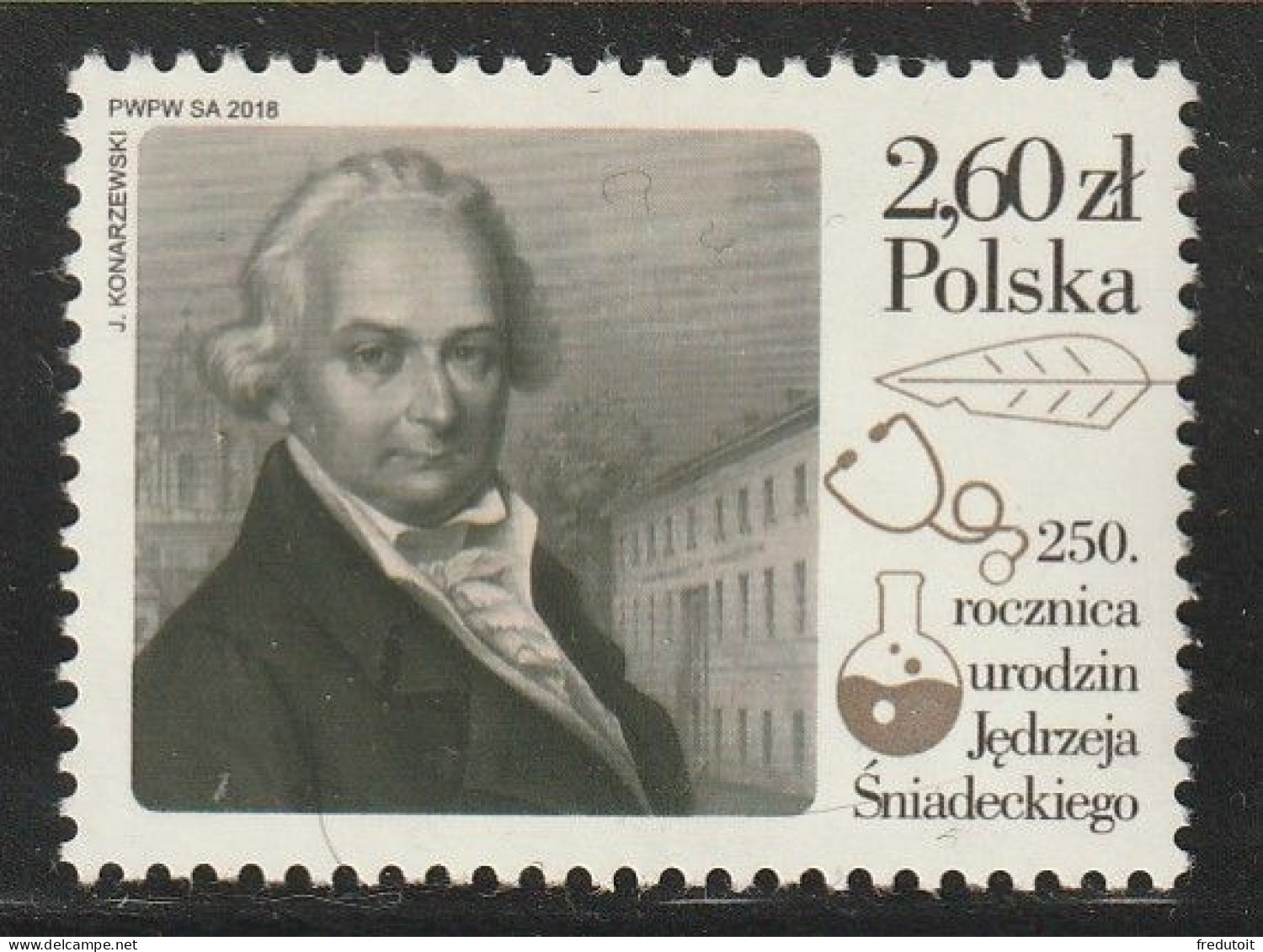 POLOGNE - N°4649  ** (2018) - Nuevos