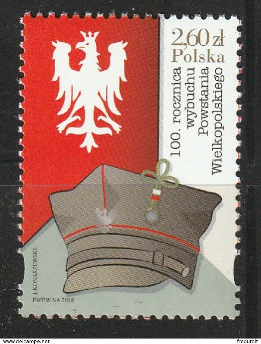 POLOGNE - N°4653  ** (2018) - Nuevos