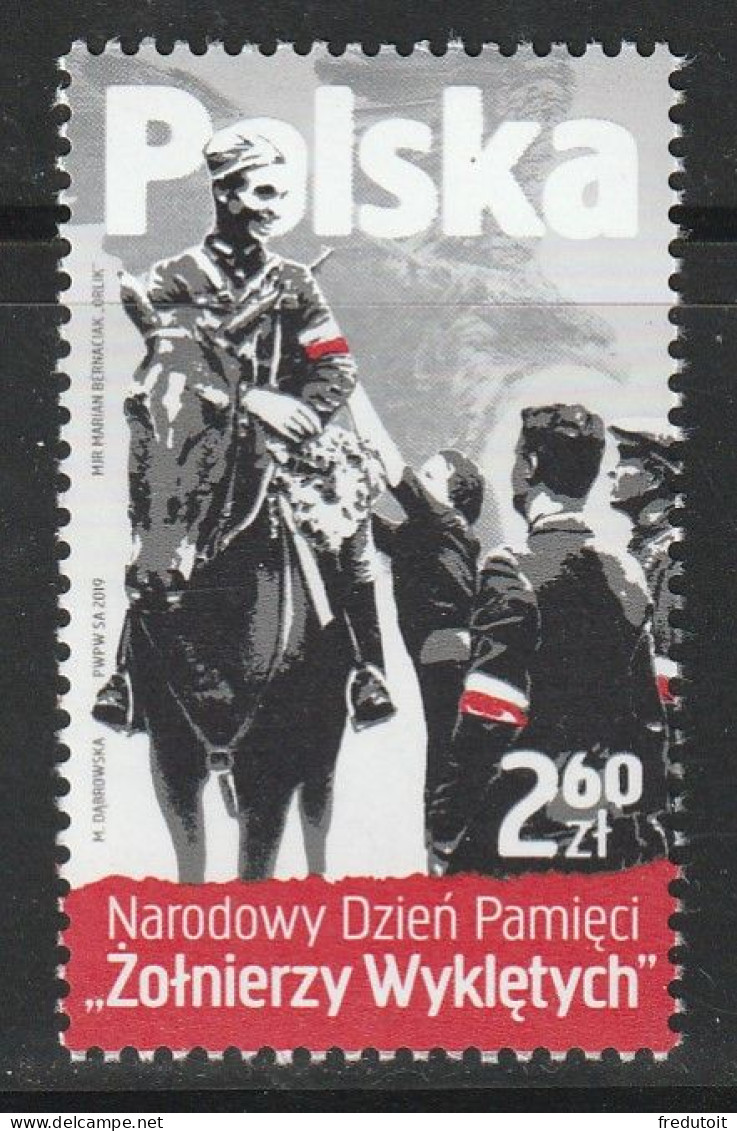 POLOGNE - N°4684  ** (2018) - Ongebruikt