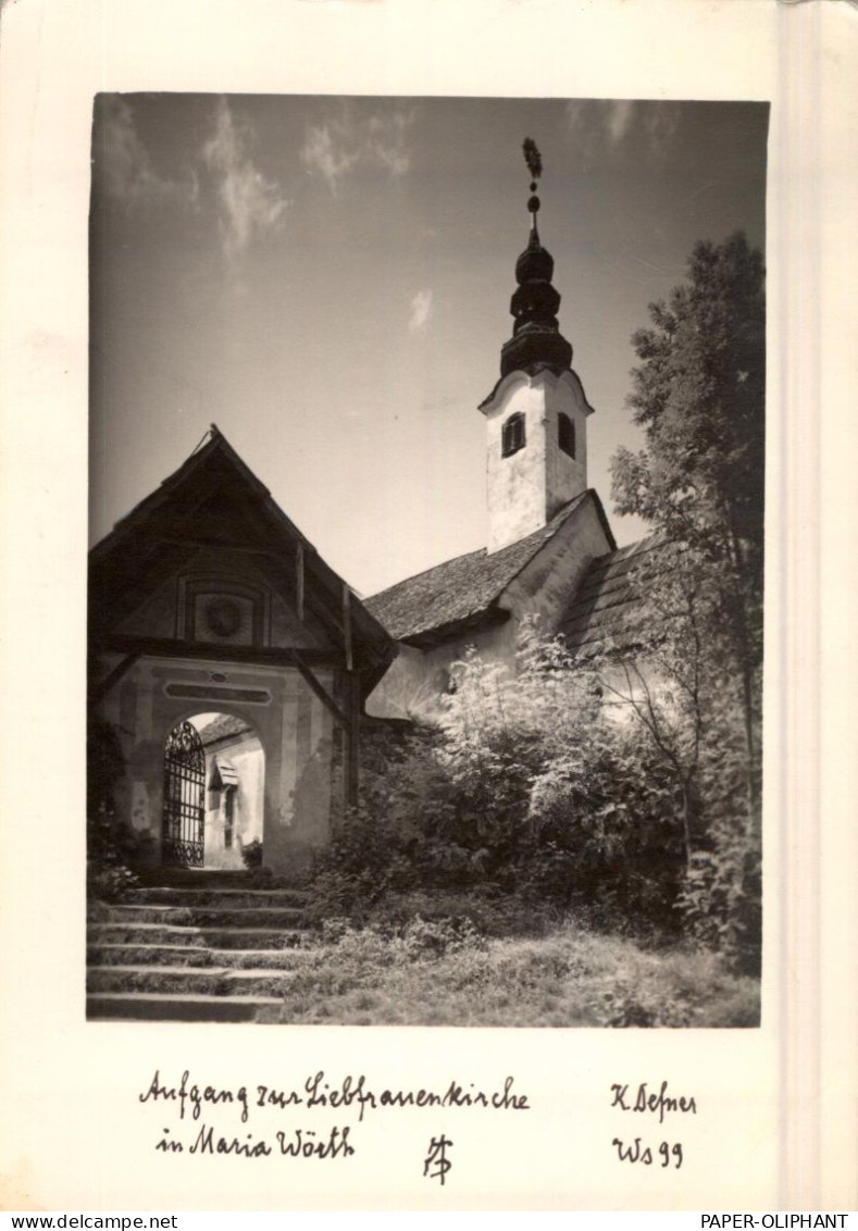 A 9082 MARIA WÖRTH, Aufgang Zur Liebfrauenkirche, 1965 - Maria Wörth