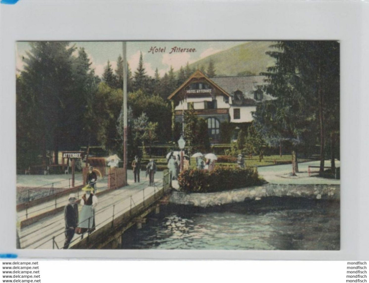 Hotel Attersee 1910 - Attersee-Orte