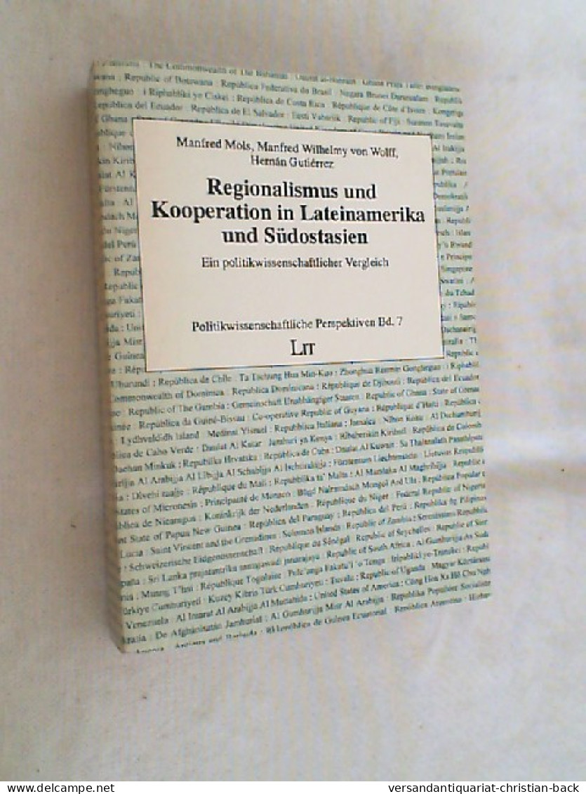 Regionalismus Und Kooperation In Lateinamerika Und Südostasien : Ein Politikwissenschaftlicher Vergleich. - Contemporary Politics