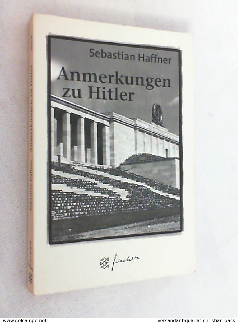 Anmerkungen Zu Hitler. - 4. Neuzeit (1789-1914)