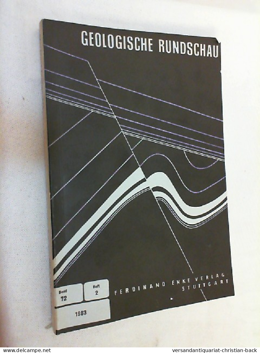 Geologische Rundschau - Band 72 Heft 2 - 1983 - Sonstige & Ohne Zuordnung