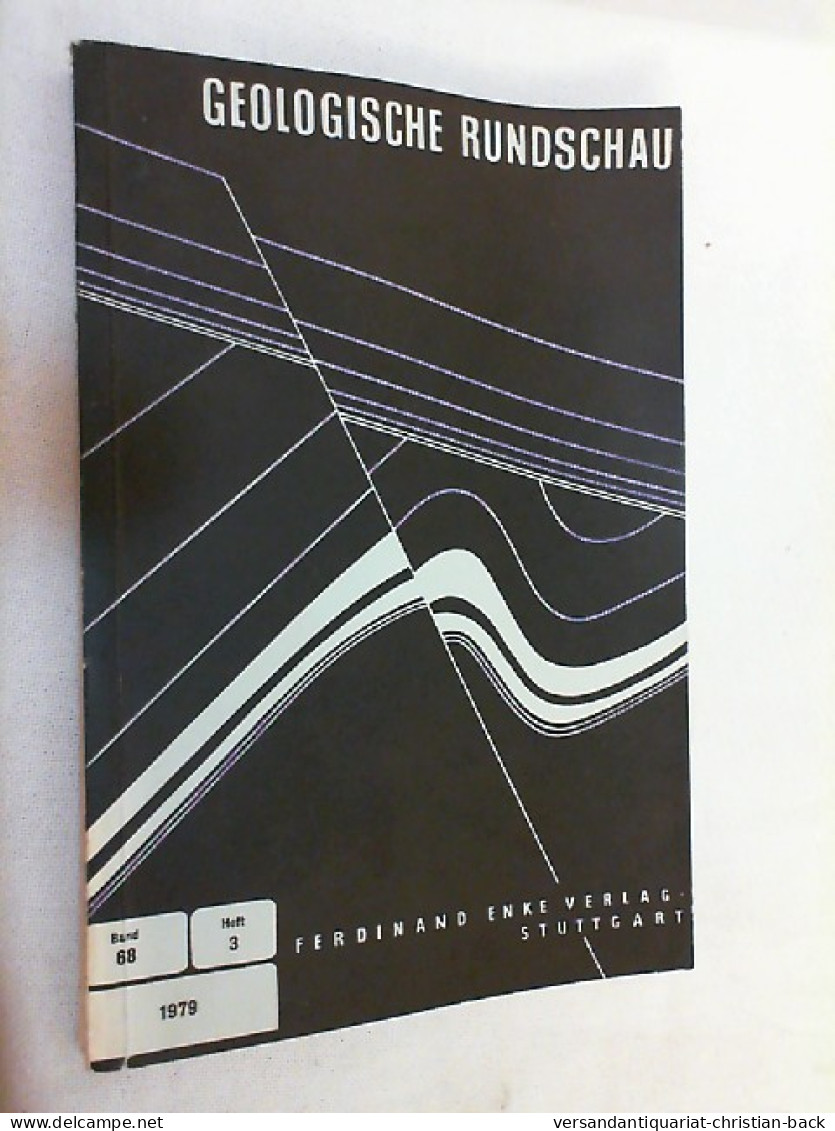 Geologische Rundschau - Band 68 Heft 3 - 1979 - Otros & Sin Clasificación