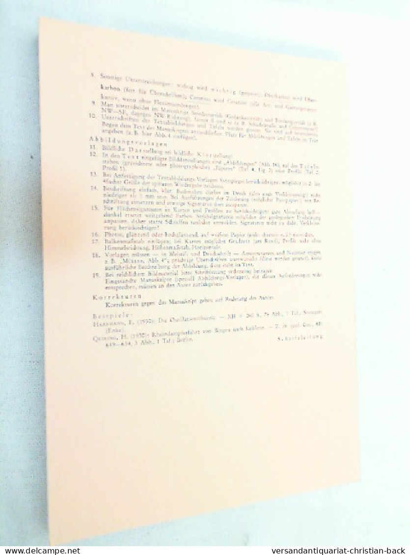 Zeitschrift Der Deutschen Geologischen Gesellschaft ; Band 134 Teil 1 - 1983 - Sonstige & Ohne Zuordnung