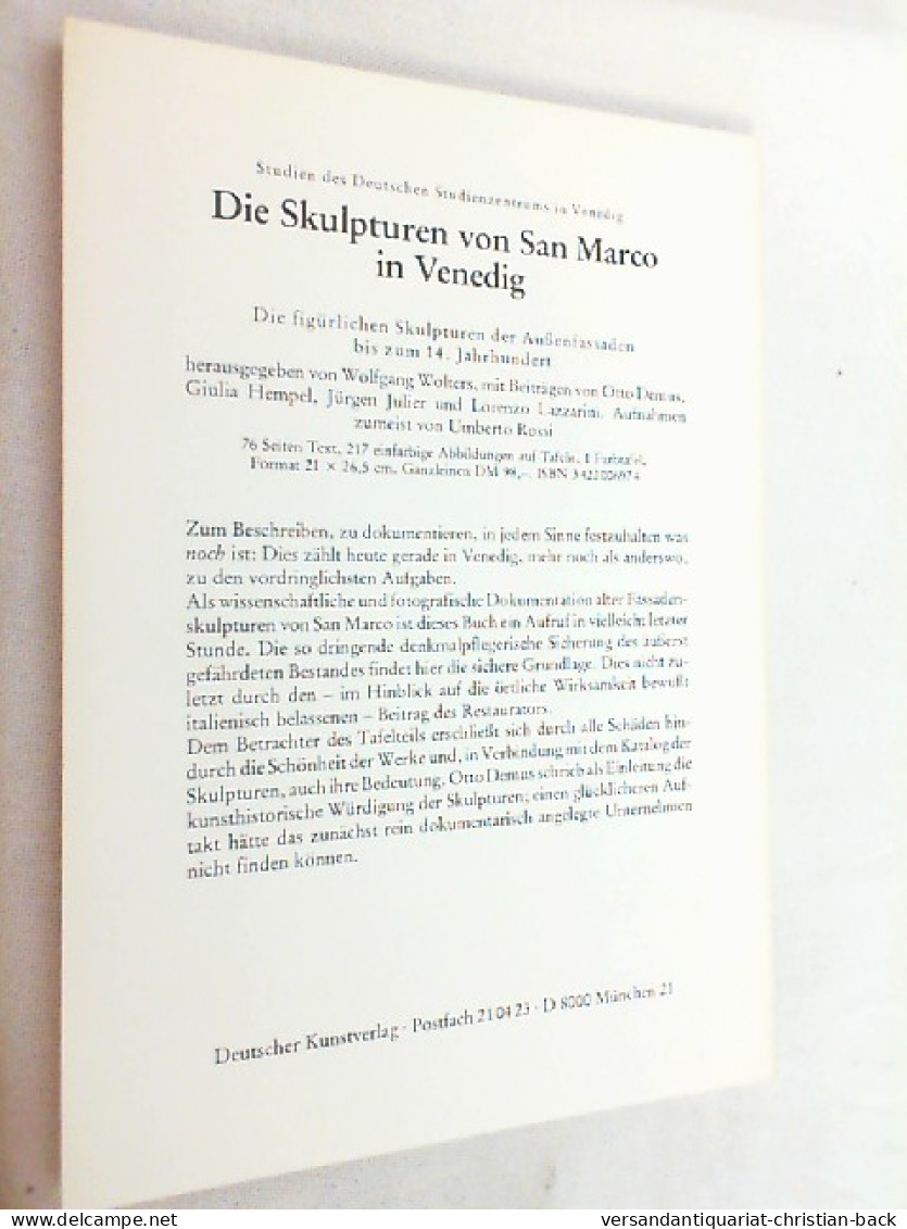 Zeitschrift Für Kunstgeschichte; 42. Band 1979, Heft 2 - Kunstführer