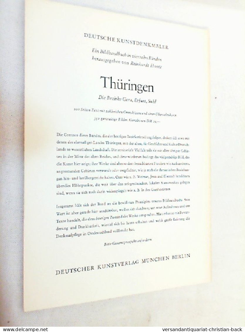 Zeitschrift Für Kunstgeschichte; 30. Band 1967, Heft 4 - Kunstführer