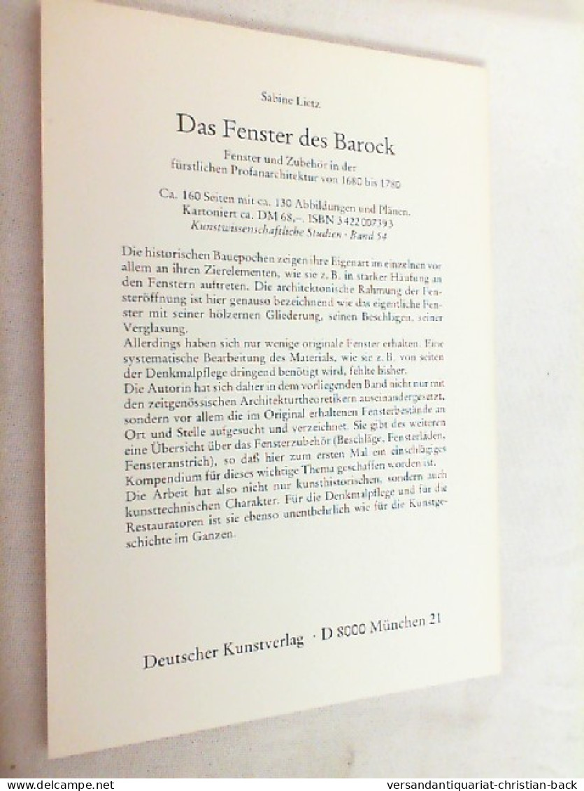 Zeitschrift Für Kunstgeschichte; 45. Band 1982, Heft 3 - Kunst