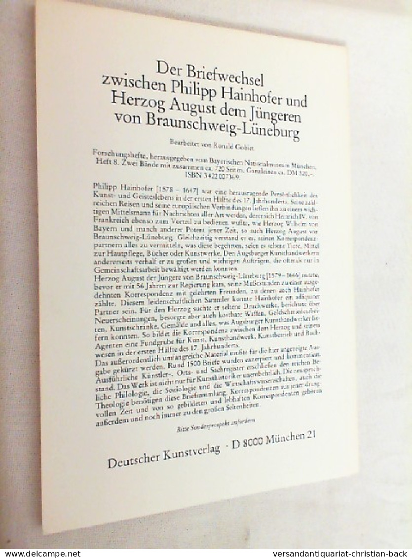 Zeitschrift Für Kunstgeschichte; 45. Band 1982, Heft 4 - Kunstführer