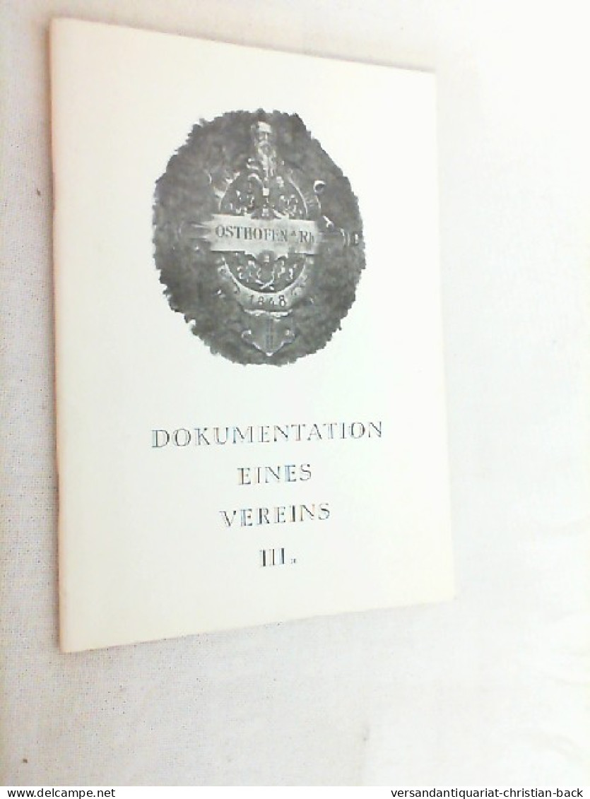 Dokumentation Eines Vereins III - Turngemeinde Osthofen - Altri & Non Classificati