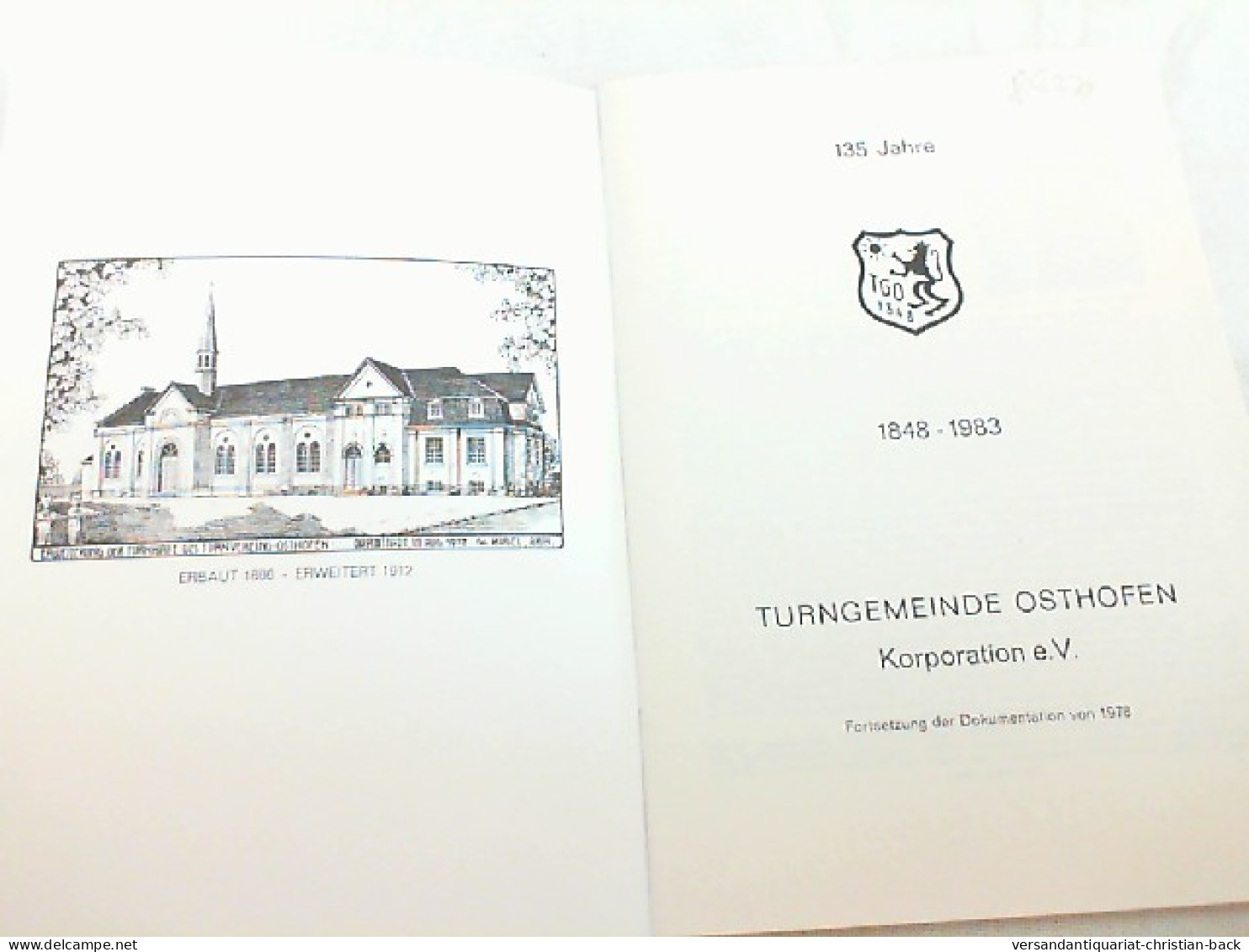 Dokumentation Eines Vereins III - Turngemeinde Osthofen - Sonstige & Ohne Zuordnung