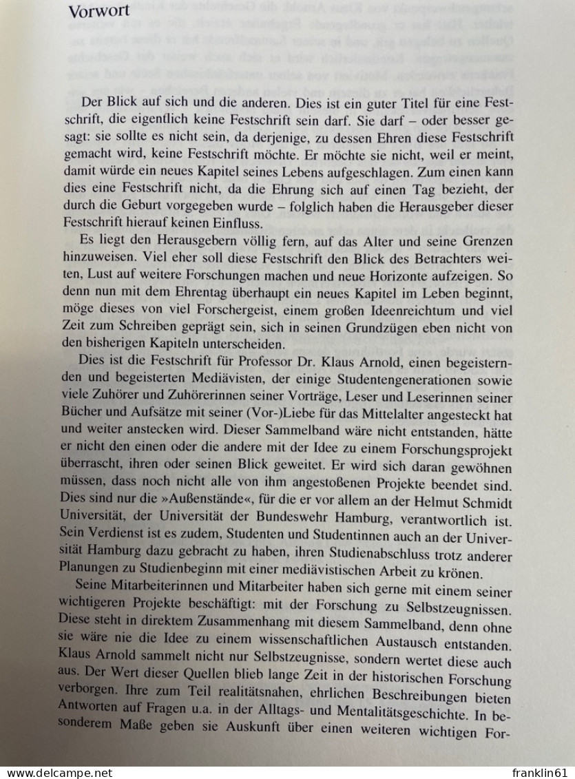 Der Blick Auf Sich Und Die Anderen : Selbst- Und Fremdbild Von Frauen Und Männern In Mittelalter Und Früher - 4. 1789-1914