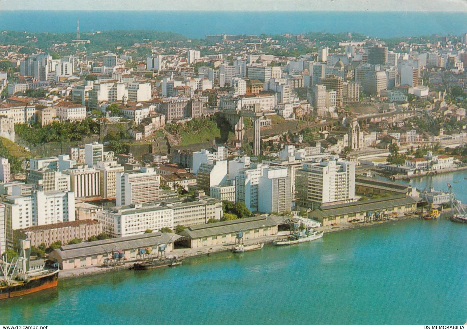 Brazil - Salvador , Bahia - Vista Parcial Do Porto Old Postcard - Salvador De Bahia