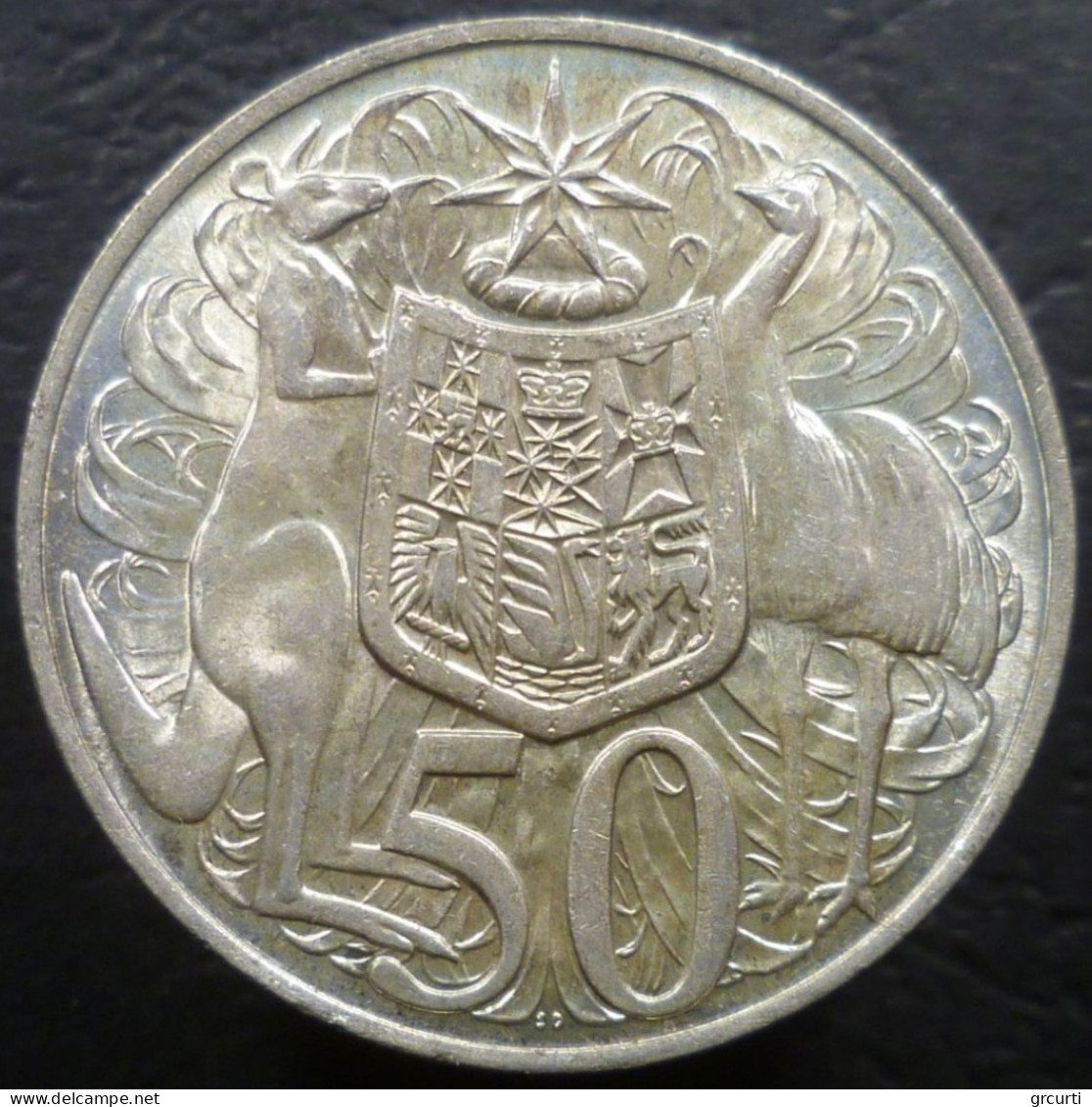 Australia - 50 Centesimi 1966 - KM# 67 - 50 Cents