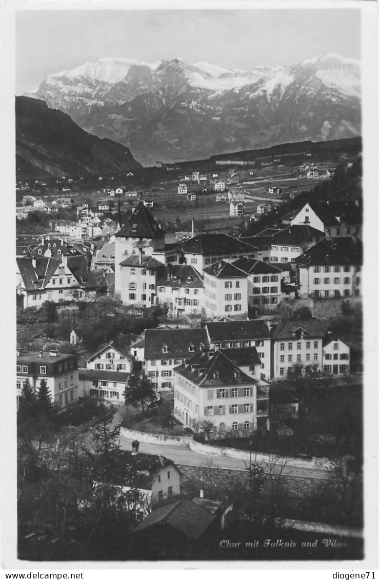 Chur Mit Falknis Und Vilan - Coira