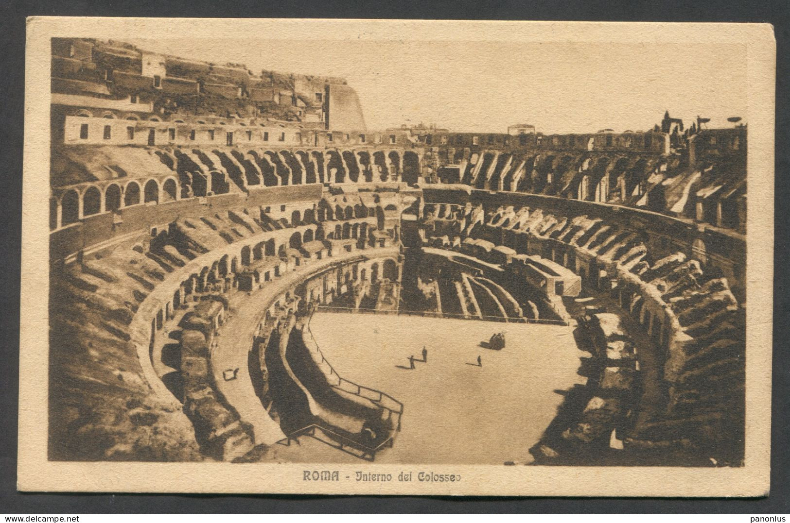 ROMA  ITALY, Year 1925 - Colosseum